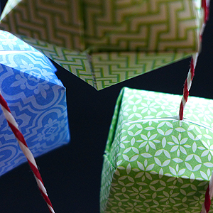 Bright boxes garland