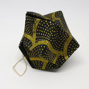 Art Deco - black - crystal decoration