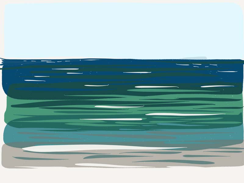 Becalmed by Roger Newbrook