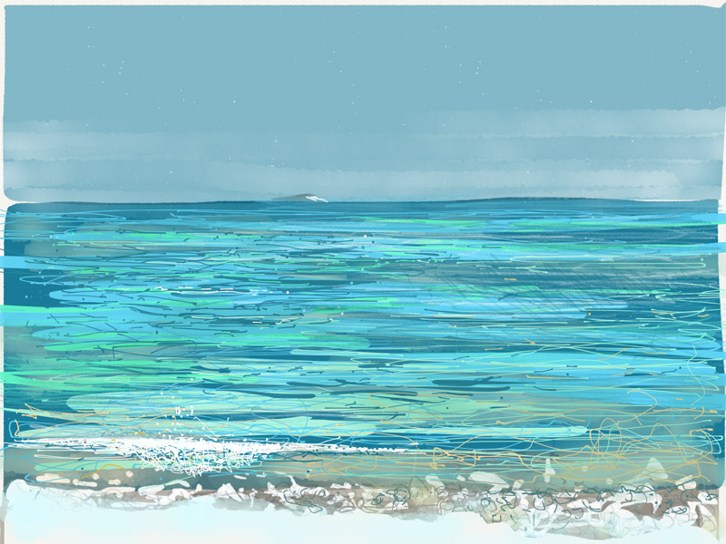 The island, far away by Roger Newbrook