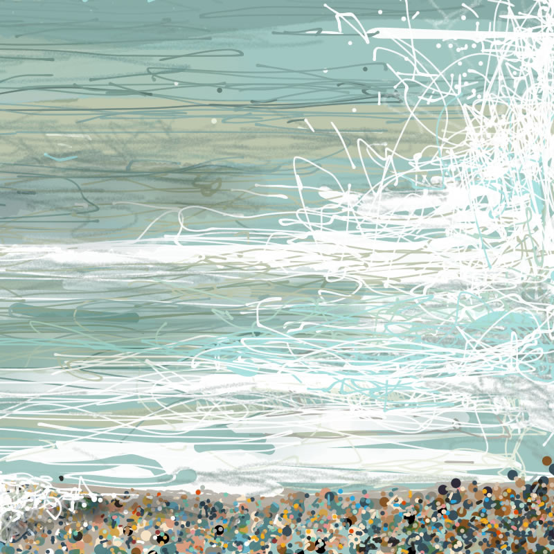 A detail from Beyond the Beach Deck