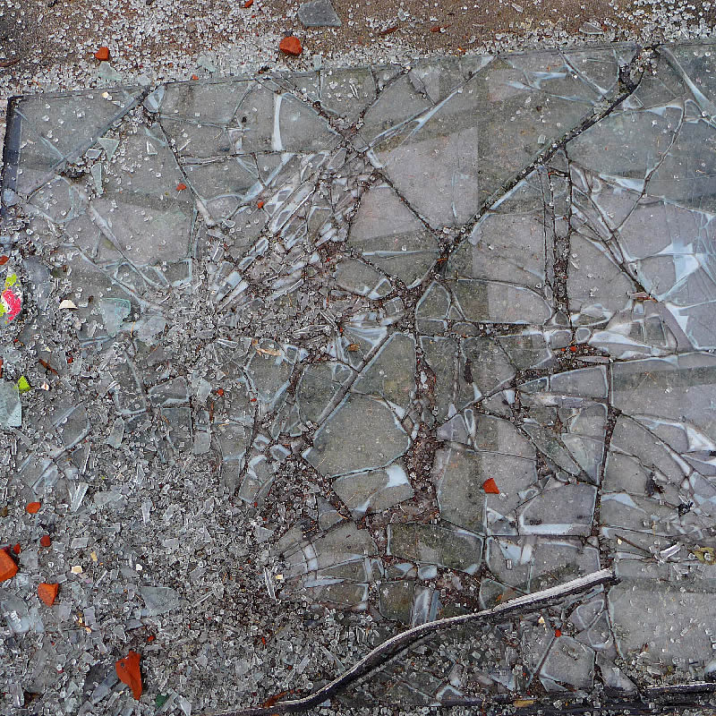 Smashing time, a print from our Urban Fragments series